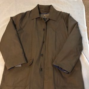 Men’s Paul Smith Trench Coat  with removable liner size Xl